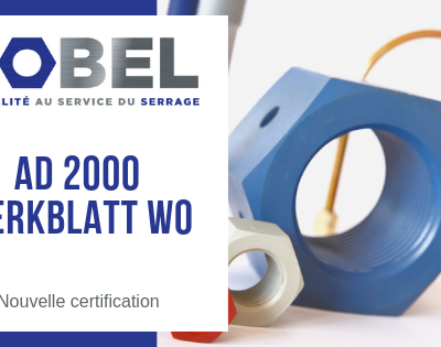 Une nouvelle certification pour Zobel !