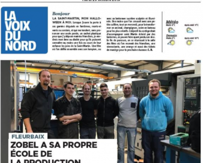 La Voix du Nord sur l’École de la Production